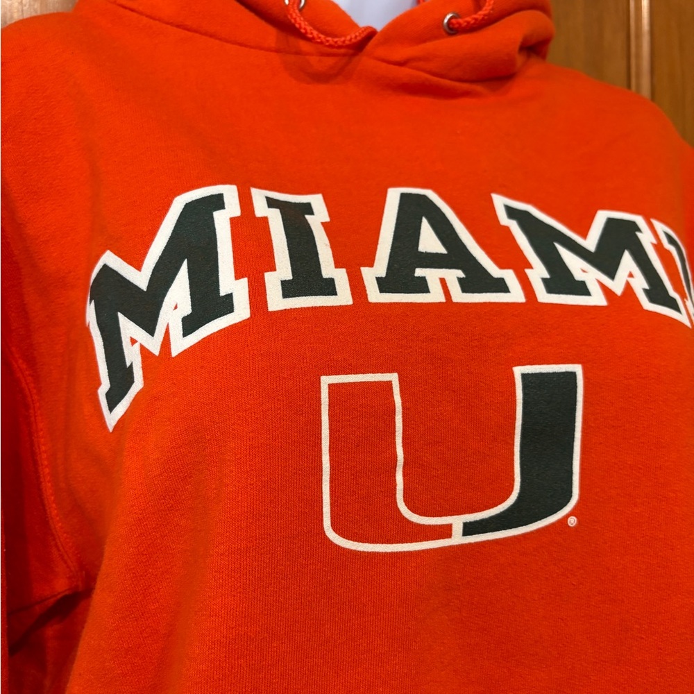 Champion Orange Miami Hoodie - Picture 3 of 8